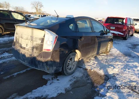 2010 Toyota Prius Iii из США, поврежденный, VIN JTDKN3DU6A0055496